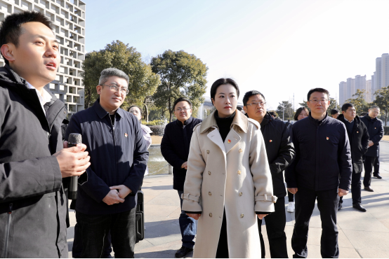 坚持党建引领 奋力争先创优丨市领导调研交通产业Ebpay党建、人才工作